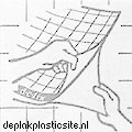 plaktips raamfolie plakplastic plakken